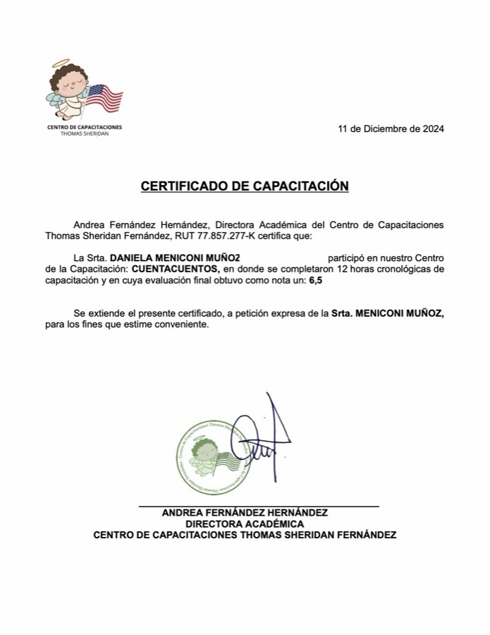 Capacitación en Cuentacuentos